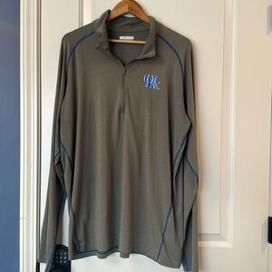 Columbia University of Kentucky 1/4 Zip Pullover size XL